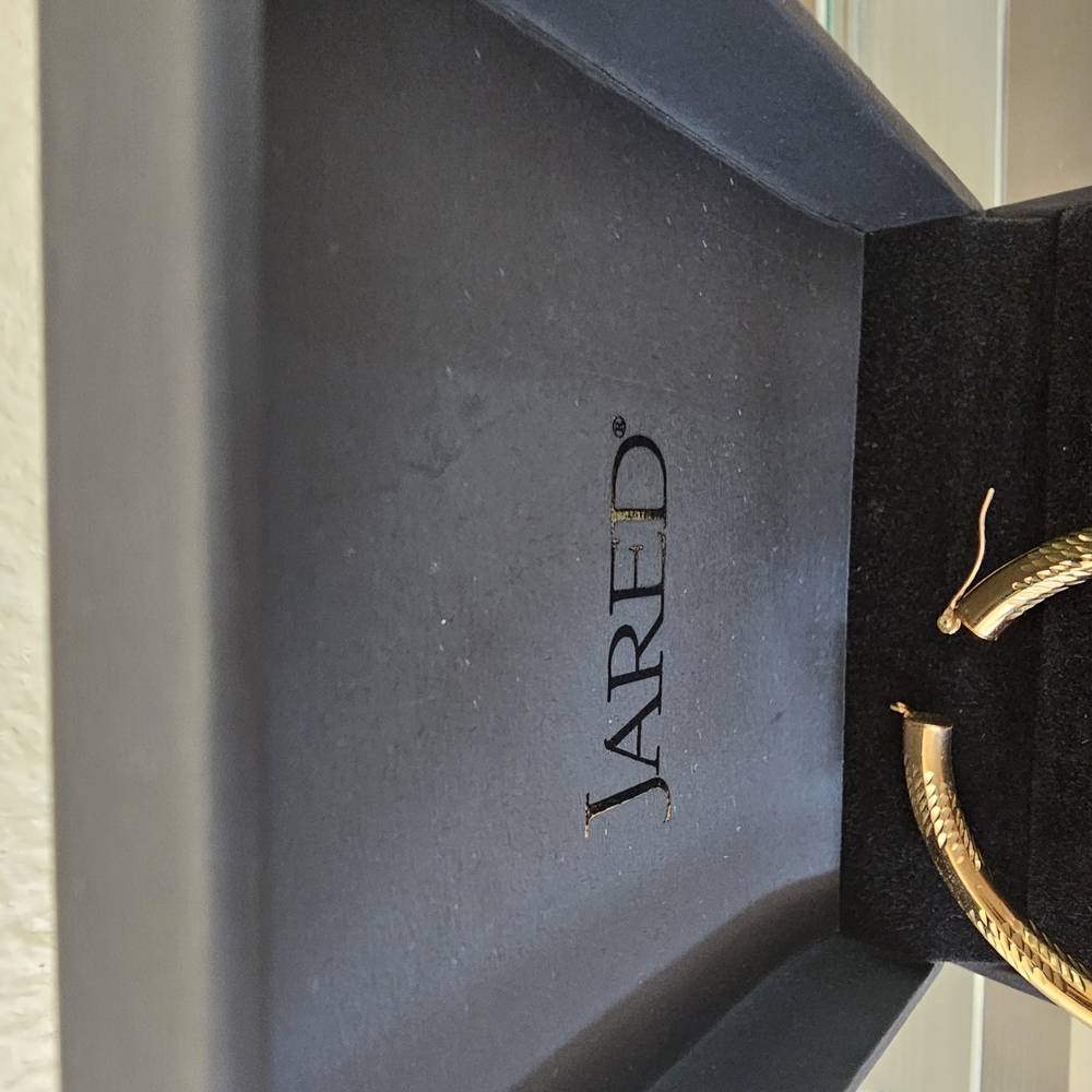 Jared Gold Hoop Earrings